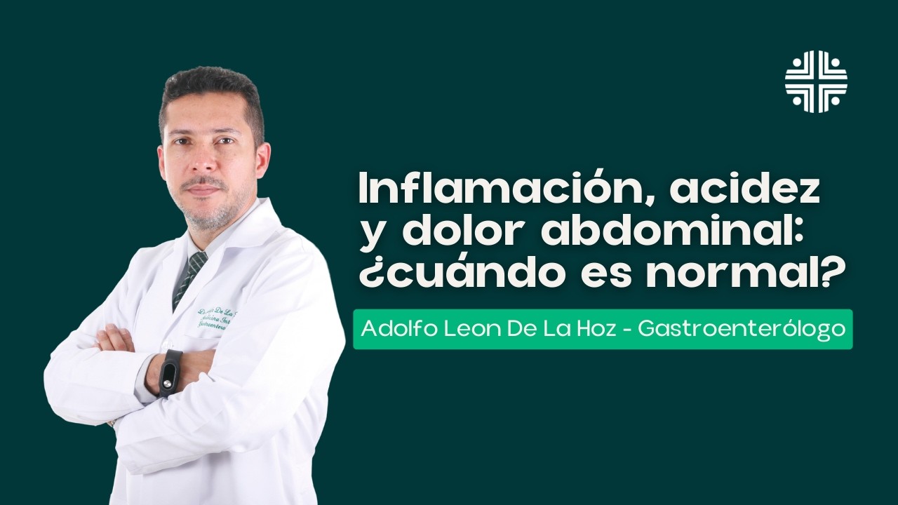 🔴 EN VIVO: Inflamación, acidez y dolor abdominal: ¿cuándo es normal?