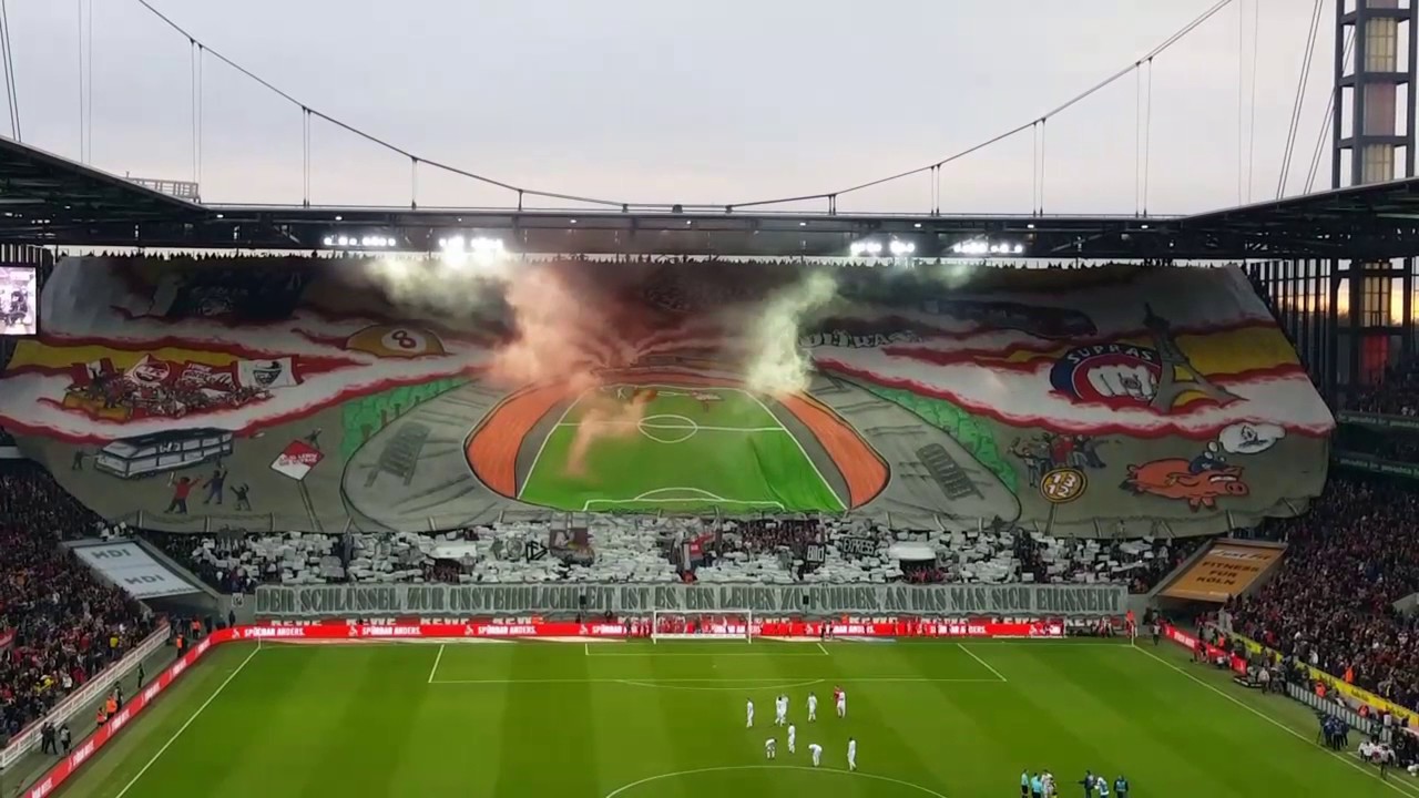 Köln BvB choreo 20jahre Wilde Horde