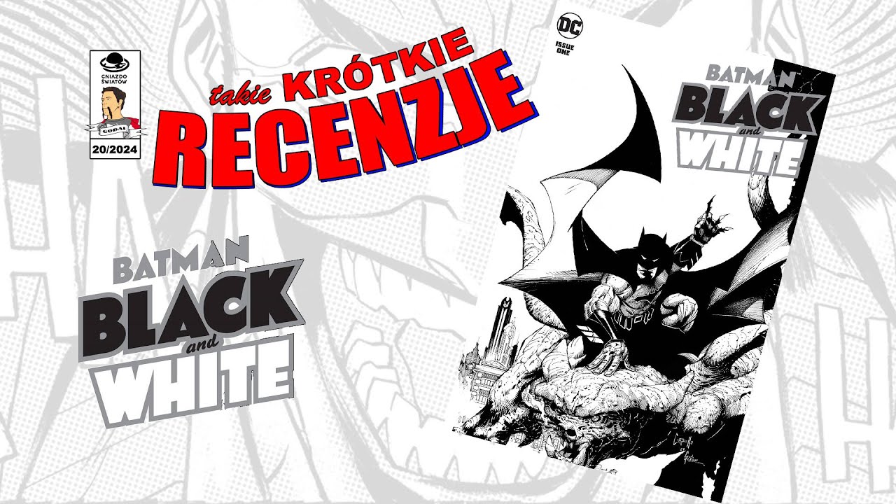 Takie Krótkie Recenzje - Batman: Black and White