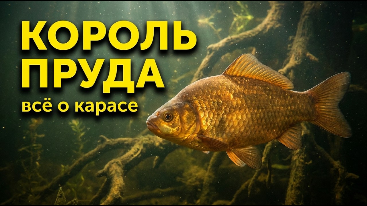 КАРАСЬ &mdash; рыба, которая ВЫЖИВАЕТ БЕЗ ВОДЫ. Всё, что вы не знали