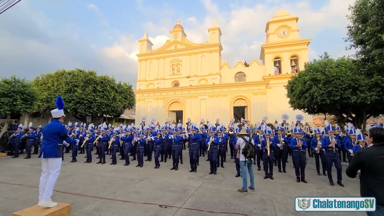 Presentación de Banda El Salvador en Chalatenango (24/03/2024)