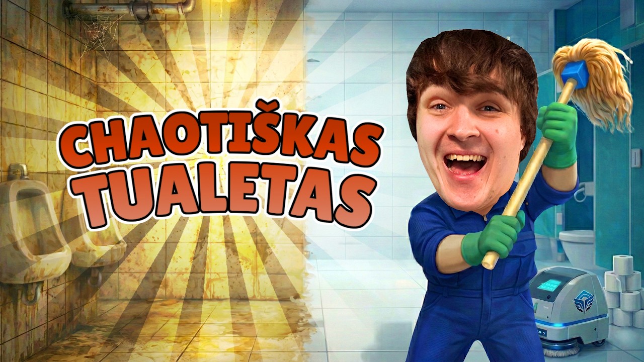 MANO CHAOTIŠKAS TUALETAS!
