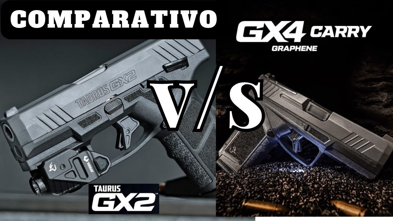 Comparativo do lan&ccedil;amento da Taurus! Nova pistola GX2 e o novo calibre da Taurus - 38 TPC! GX2 e GX4