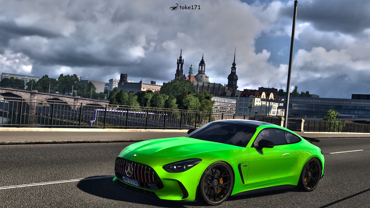 [ETS2 1.58] 2025 Mercedes AMG GT63 Coupe | ETS2 Car Mod