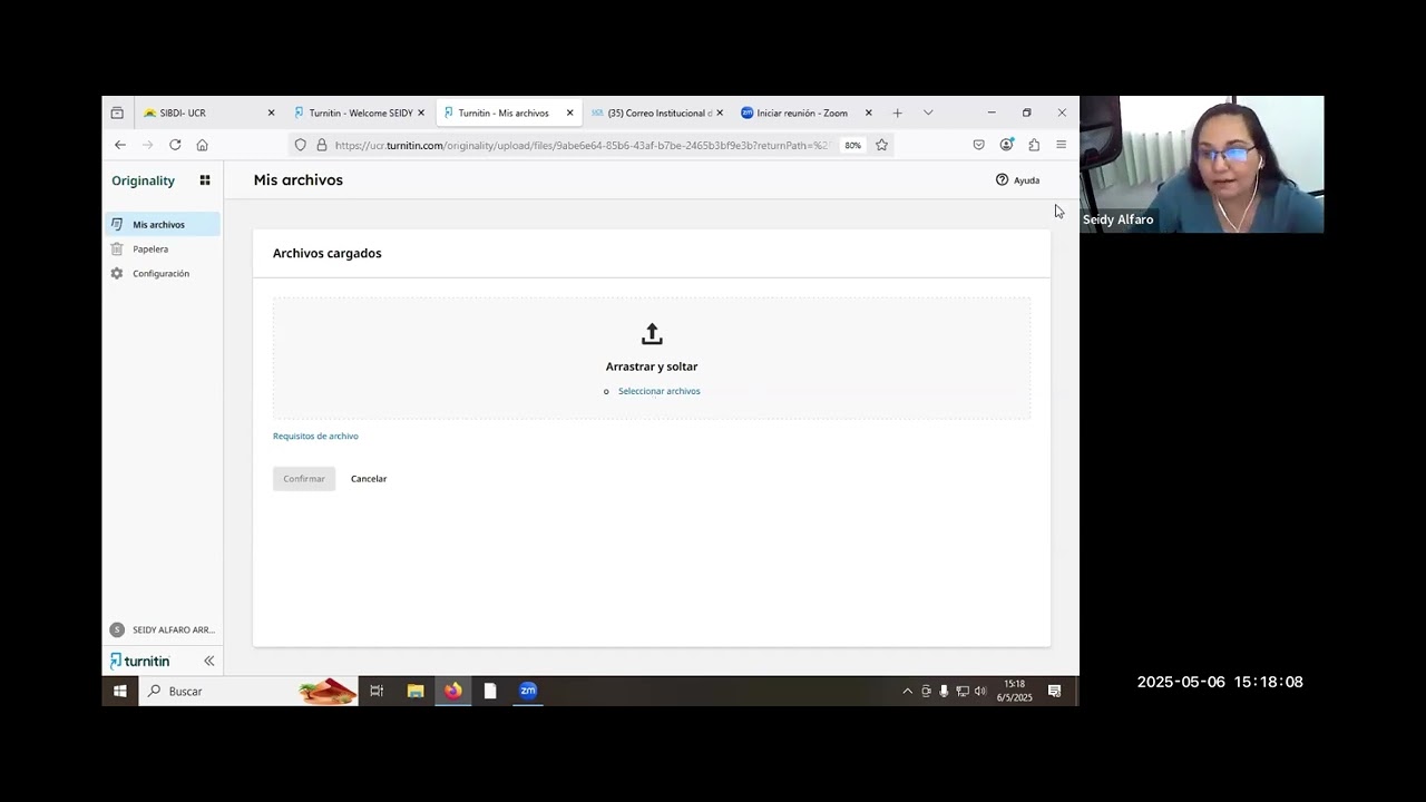 Capacitación de Uso de herramienta de Turnitin