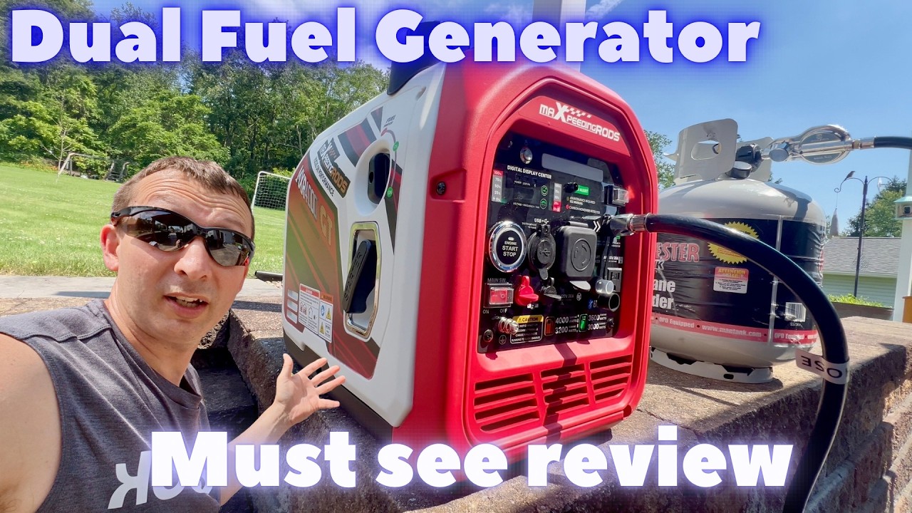 This Dual Fuel Generator is Impressive ~ MaXpeedingrods MXR4000GT Review and honest opinion