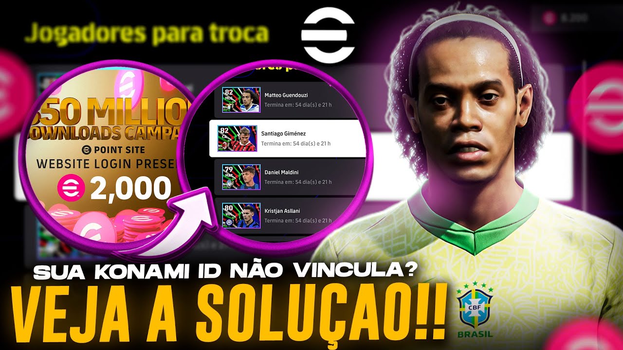 🚨🔥 URGENTE! Saiba Como Vincular Sua Konami ID no eFootball Passo a Passo [ATUALIZADO]