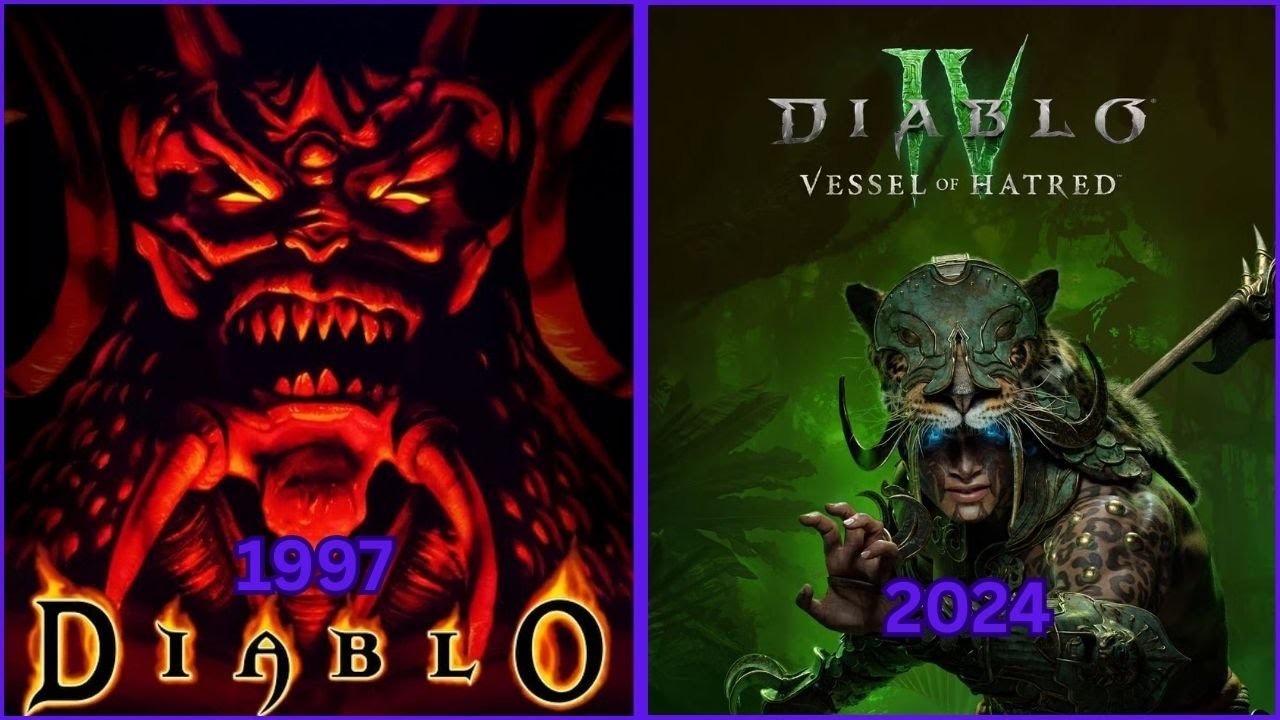 Diablo Games Evolution 1997-2024