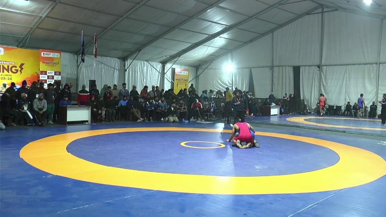 AIIU WRESTLING CHAMPIONSHIP [MEN] |  ORGANISED BY :- CHANDIGARH UNIVERSITY MOHALI PUNJAB, | 2025-26