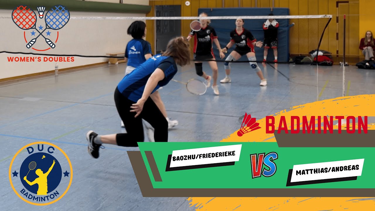 Friederike/baozhu vs Samantha/Alina 🏸 Bezirksliga B WI Saison 25/26 #Badminton #idstein #tusdotzheim