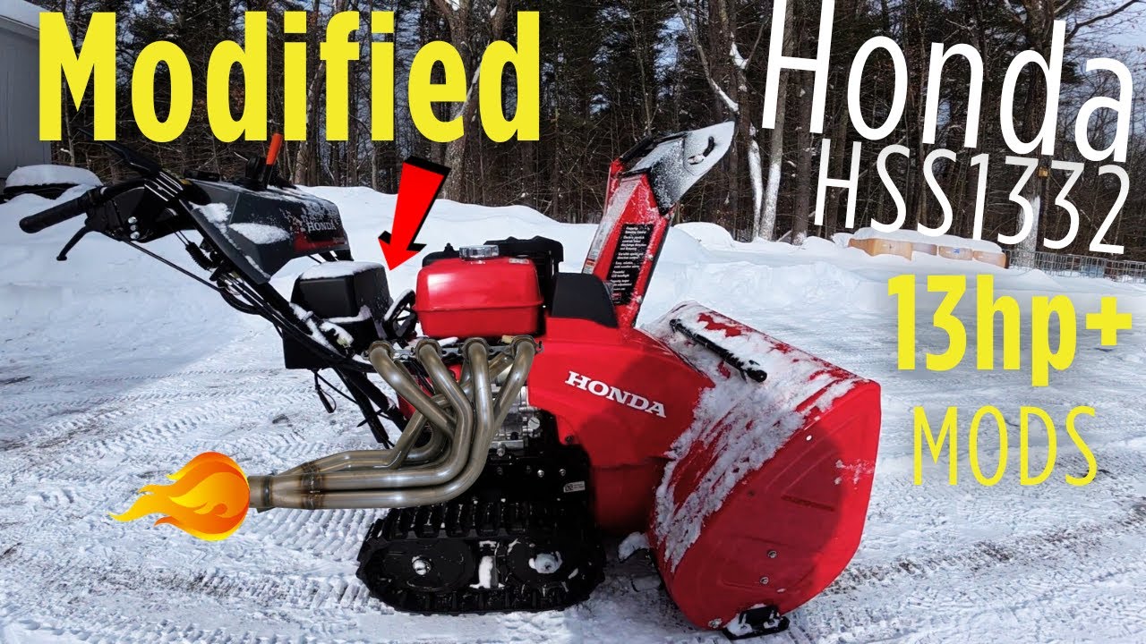 Honda HSS1332 ATD Rips Thru 24