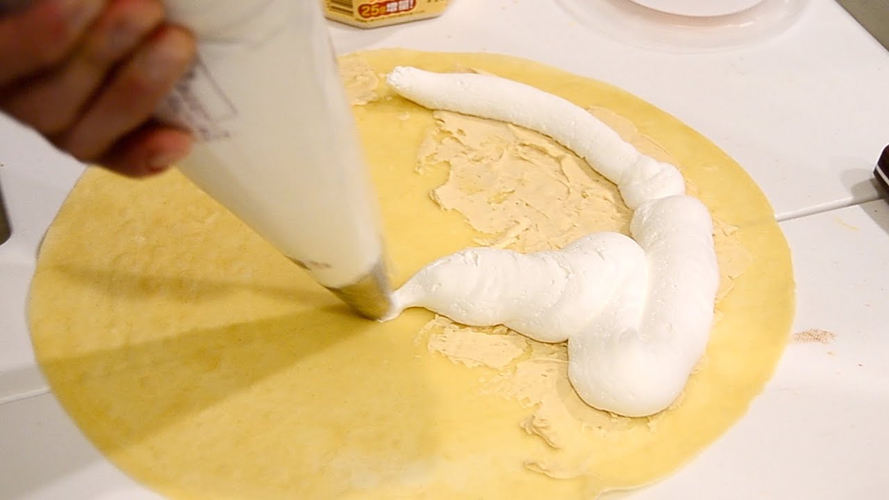 埼玉で見つけたコスパ最強ボリューミーなもちもちクレープ American crepe /Japanese street food