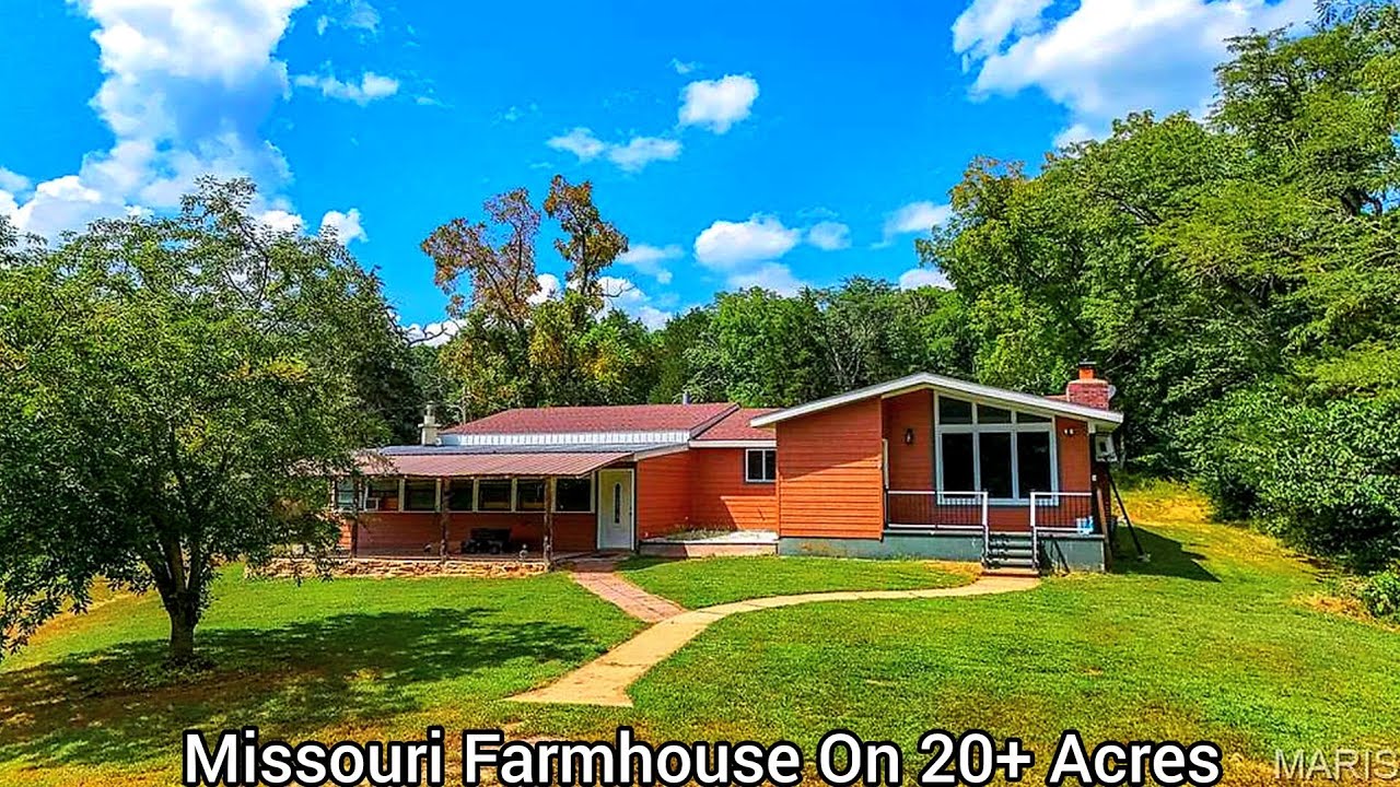 Missouri Houses For Sale | 20+ Acres | Missouri Real Estate With Land | House With Land