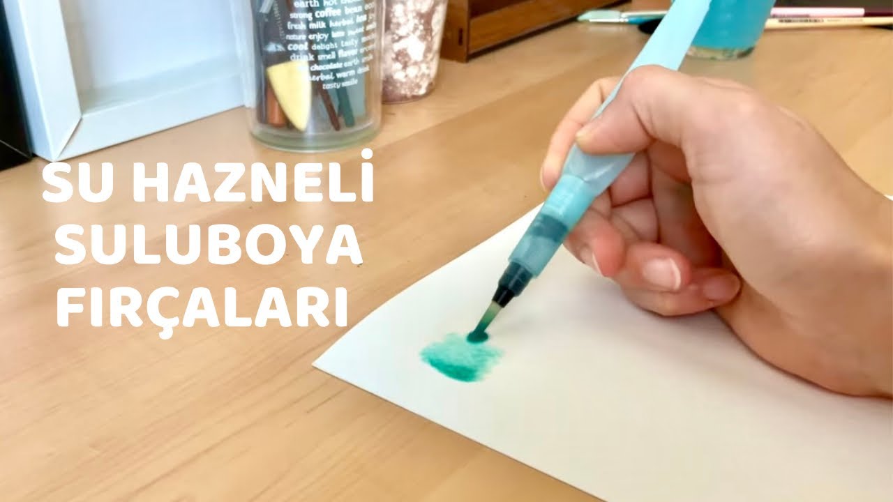 Suluboya Giriş | Suluboya Fırçaları 2 | Su Hazneli Suluboya Fırçaları