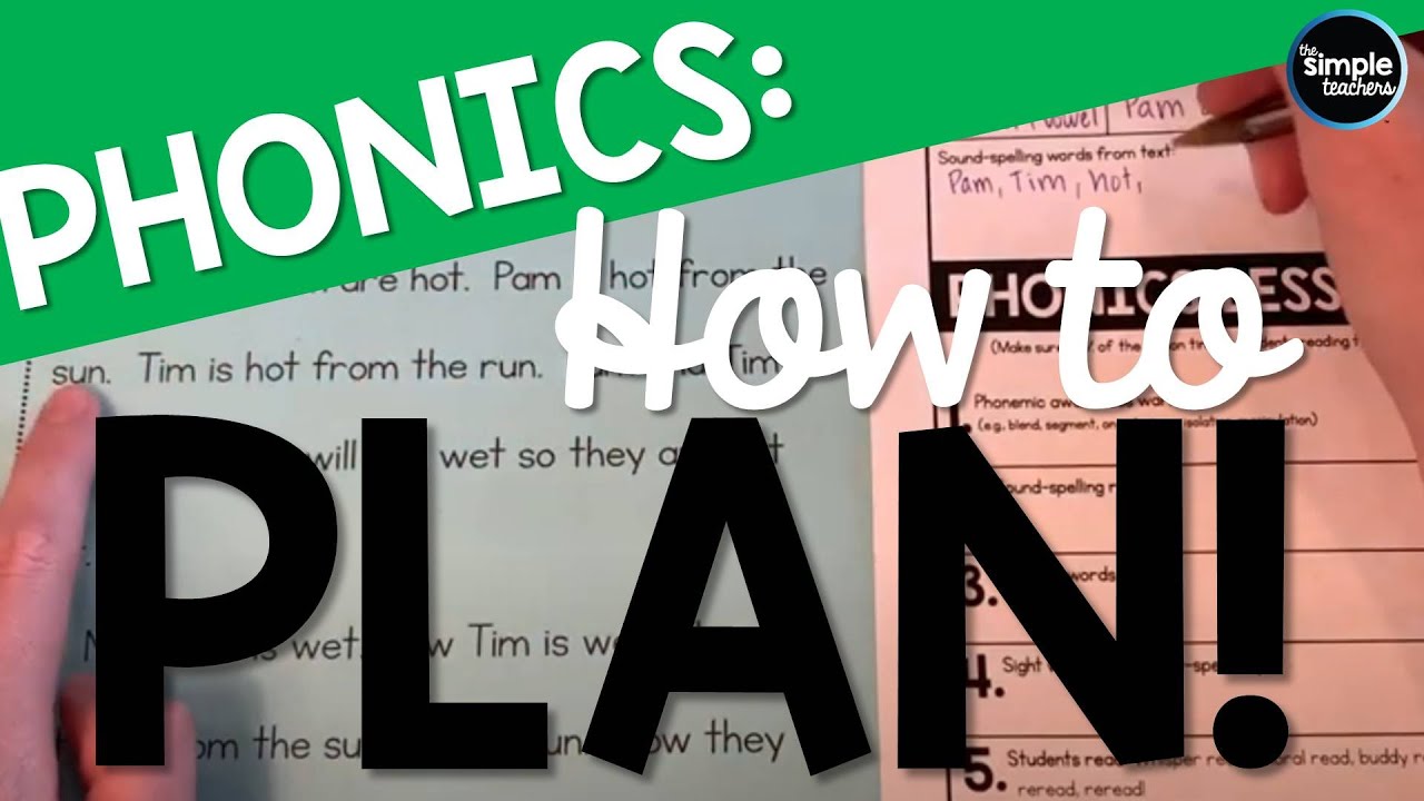 How to Plan a Phonics Lesson
