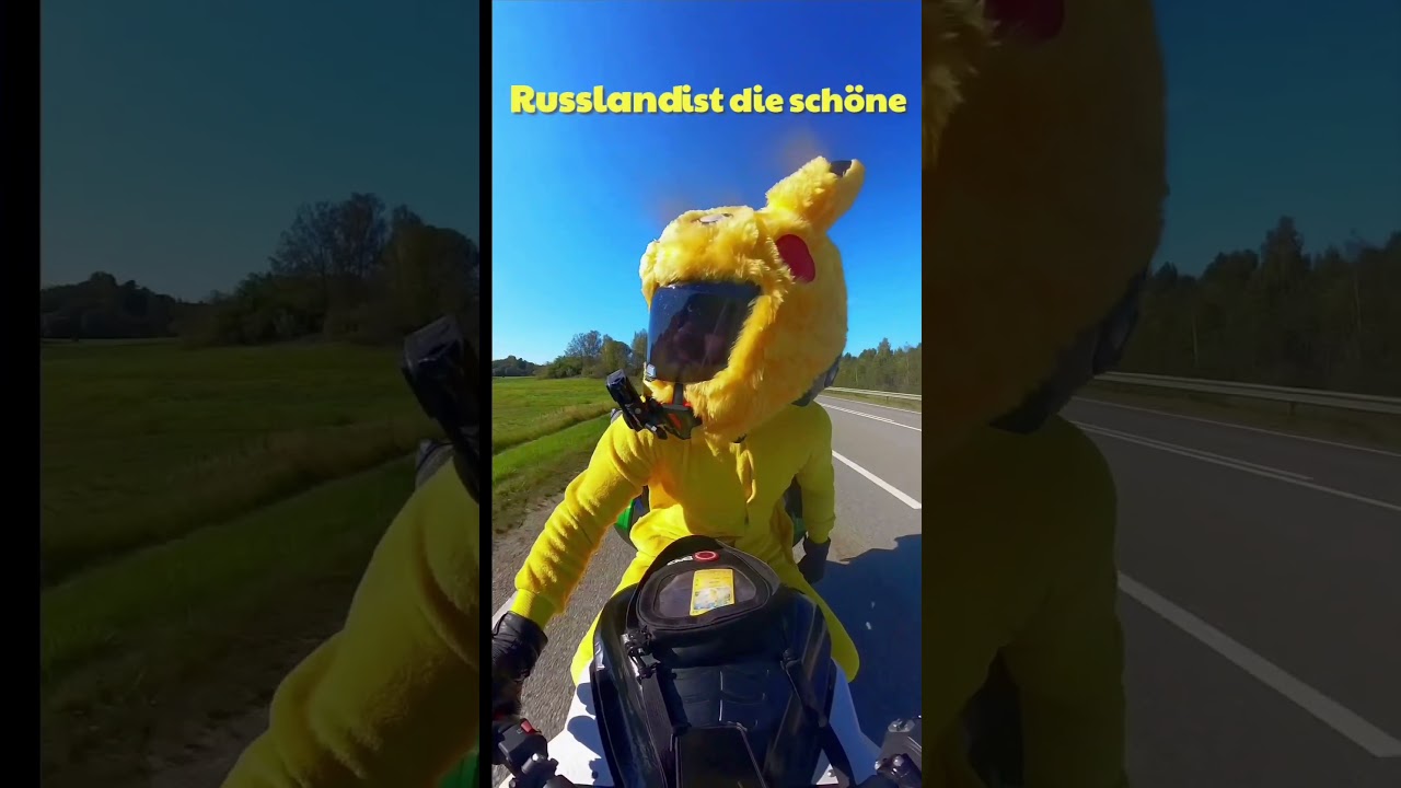 Pov du f&auml;hrst als Pikachu nach Russland
