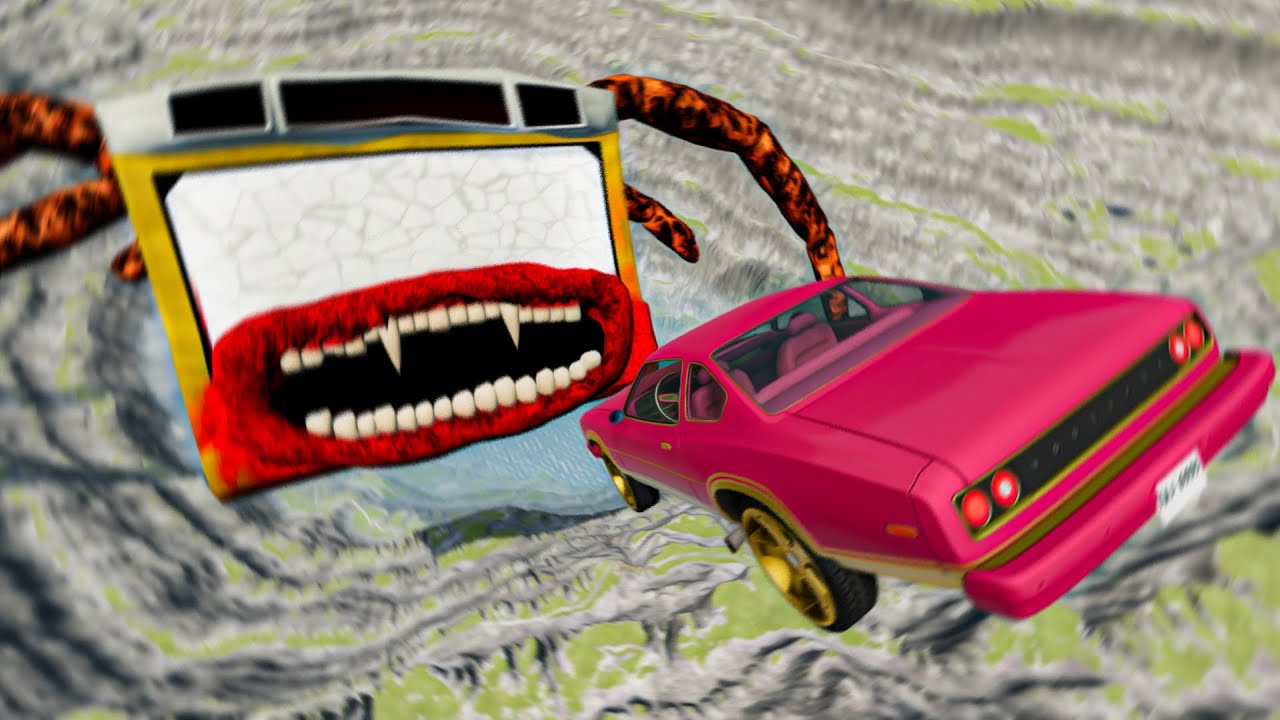 Cars Destruction Test with BUS EATER &ndash; BeamNG.Drive