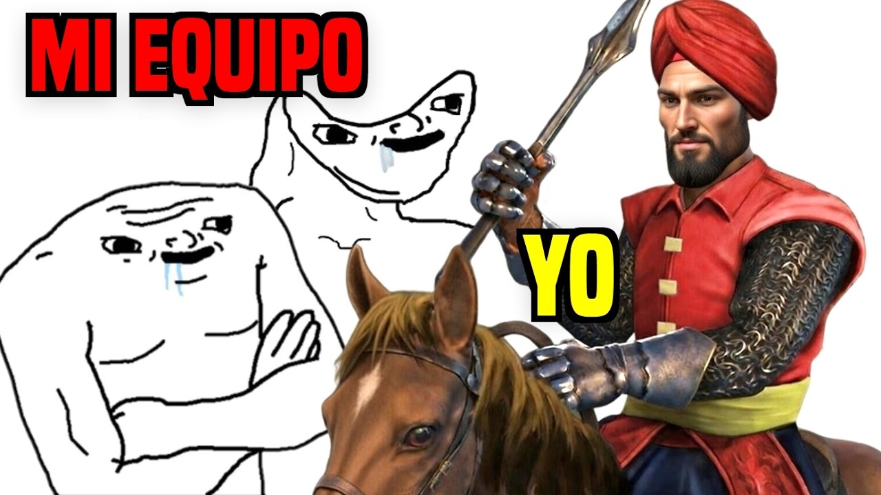 AGE of EMPIRES 3 pero juegas con RETRASADOS