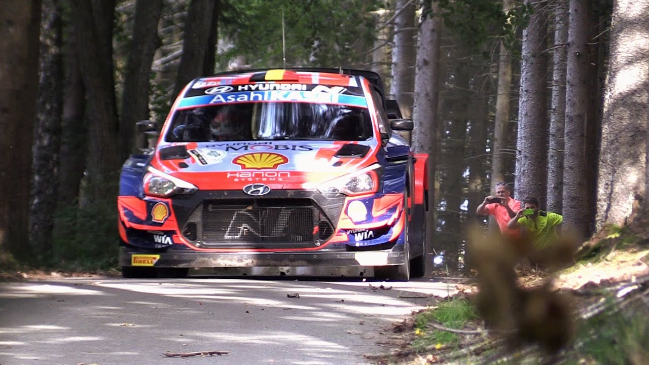 WRC Ypres rally Belgium 2021 - Big cuts, jumps and speed