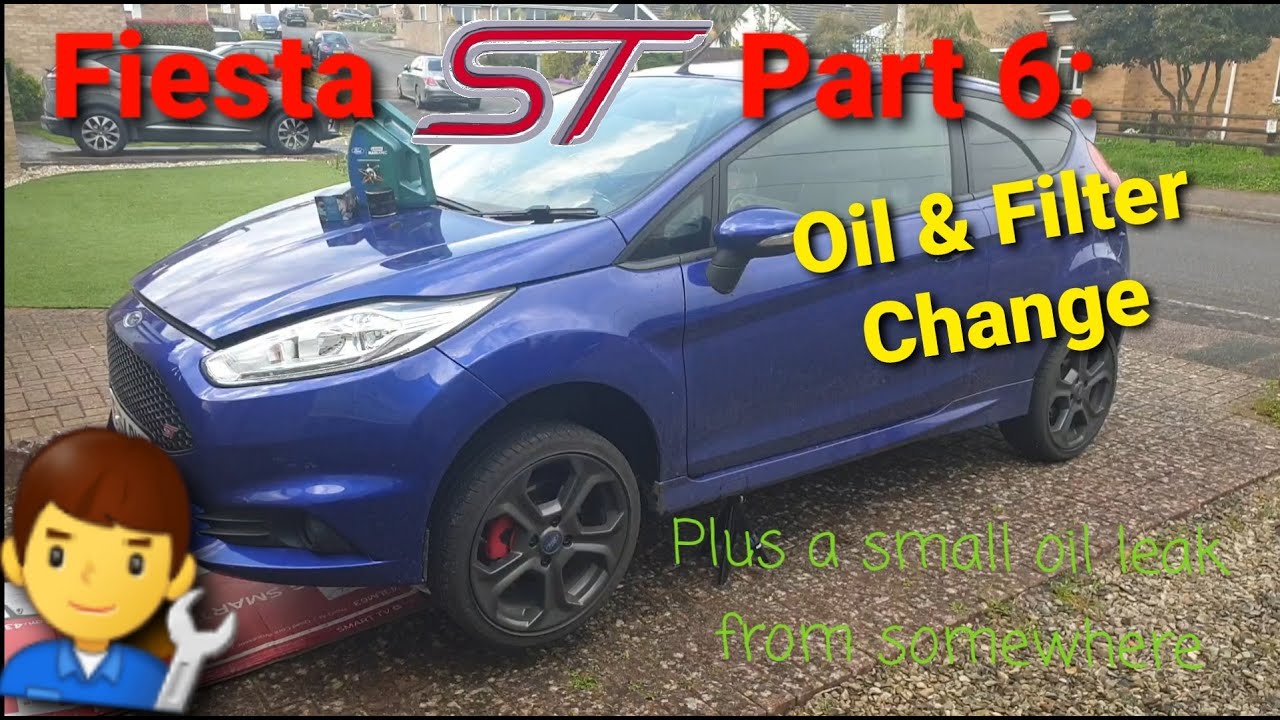 2014 Ford Fiesta ST Part 6: How to Change the Engine Oil and Filter 👨‍🔧 Castrol GTX Magnatec