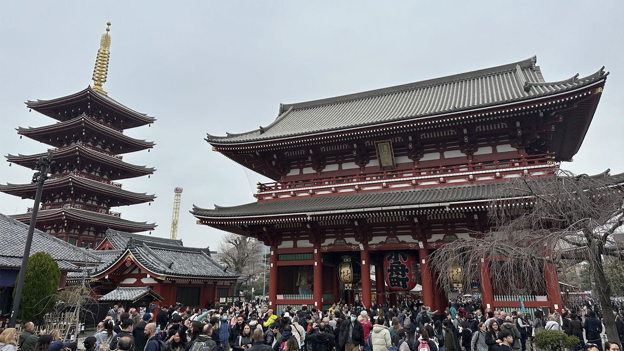 Visite du temple Sensō-ji à Asakusa, Tokyo