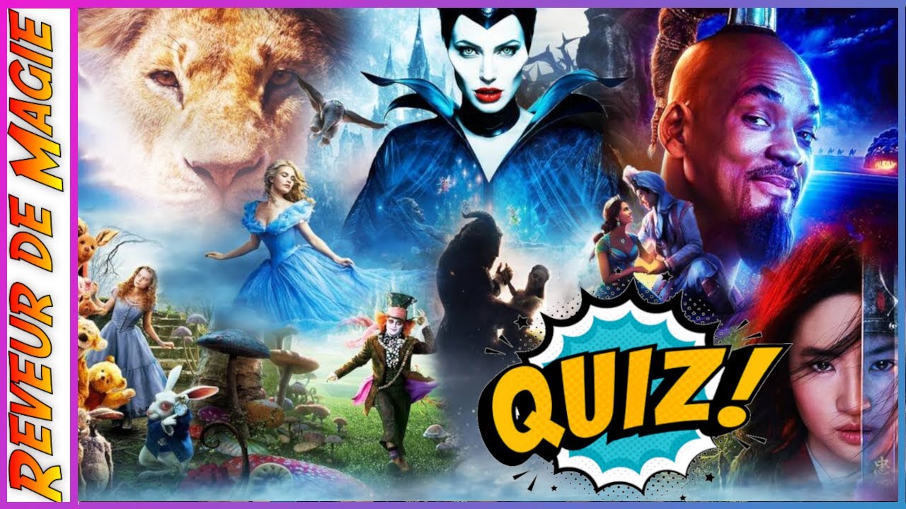 Quiz Spécial Films Live Action Disney. Reconnais le Personnage du Film Live Action Disney