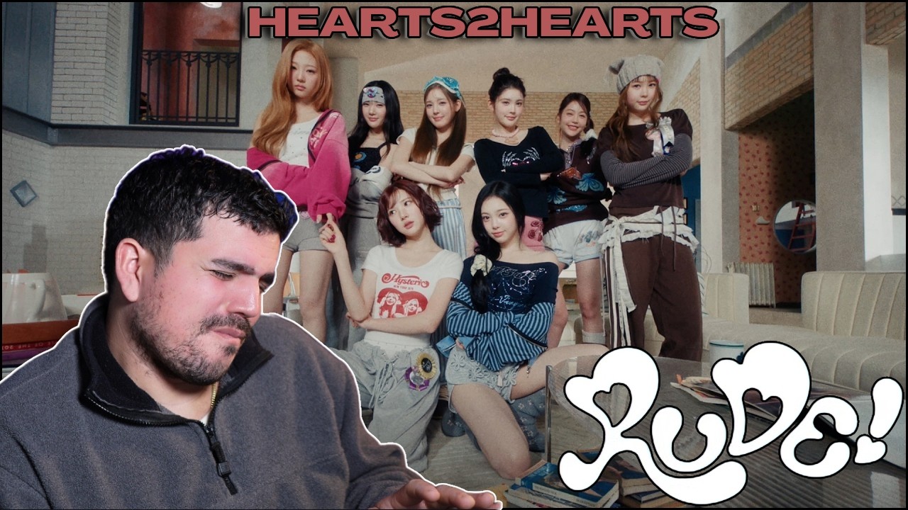 Hearts2Hearts 하츠투하츠 'RUDE!' MV Reaction