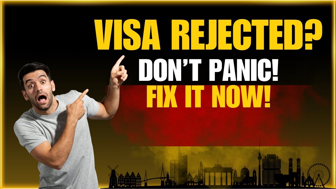 German Visa Rejected? Here&rsquo;s What to Do Next! 🇩🇪🚨 #Studyabroad