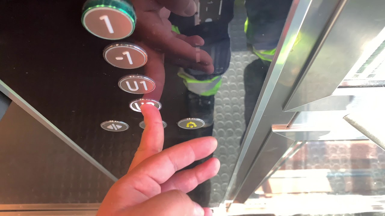Kone EcoDisc Lift w/Custom Floor Announcement @ Kunsten og Litteraturens Hus, Kristiansand, Agder