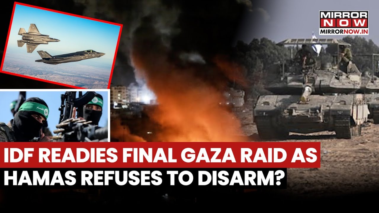 IDF Prepares Deadly Final Raid As Hamas Refuses To Drop Arms? All Eyes On Israel's Move Now!