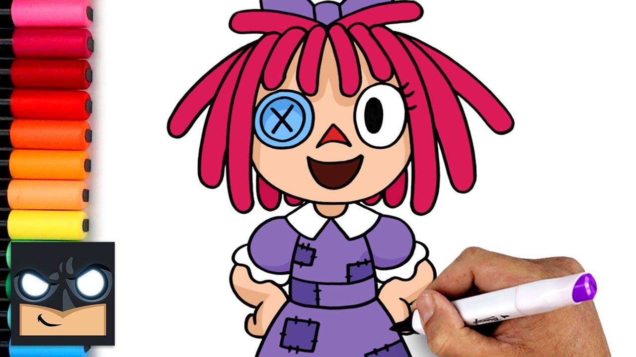 How To Draw Ragatha | Amazing Digital Circus
