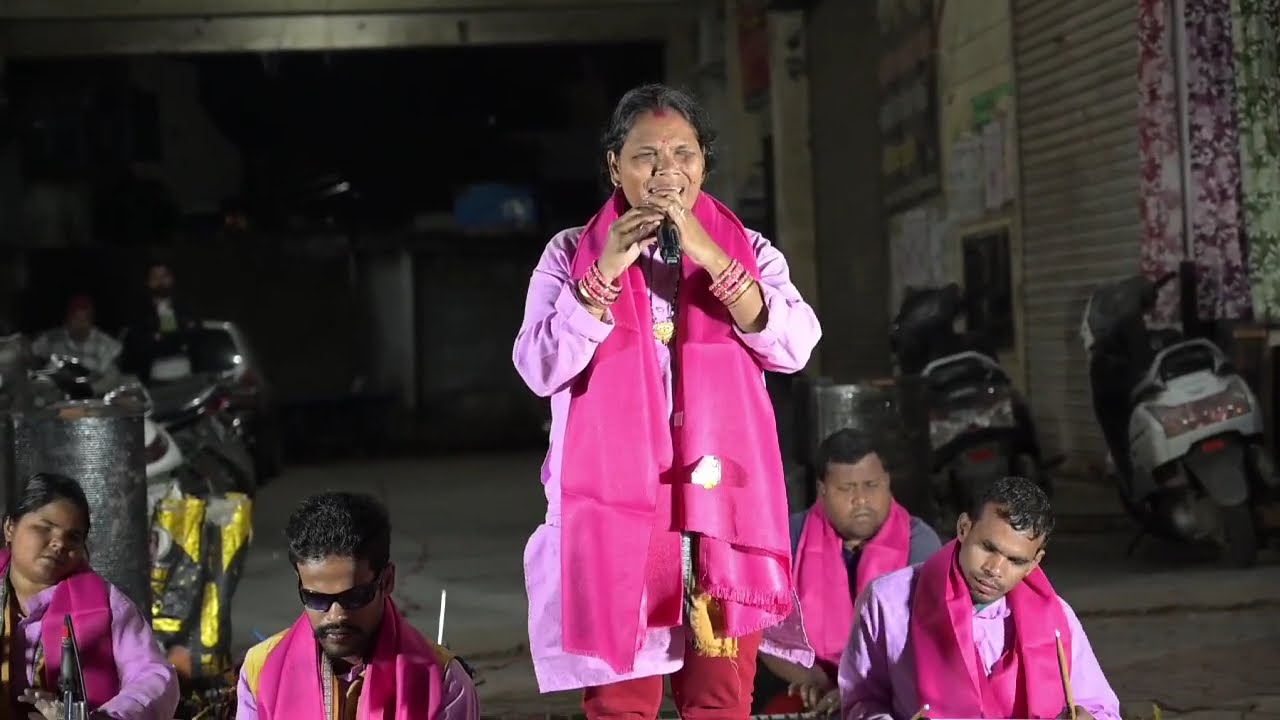 जीवन नेत्रहीन भजन संध्या मंडला #bhajansandhya #jivannetraheen #singer #mandla #mandlamp 