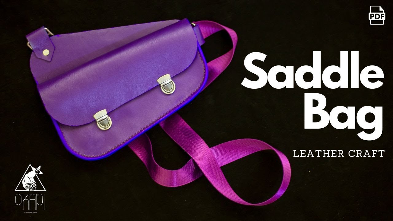 How to Perfectly craft a Saddle bag: A Complete Tutorial!