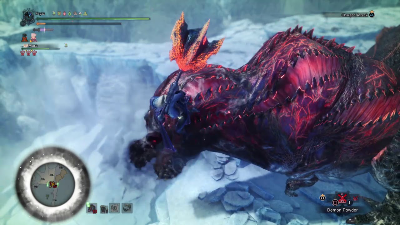 MHW Tempered Savage Deviljho Solo Hammer (9'07)