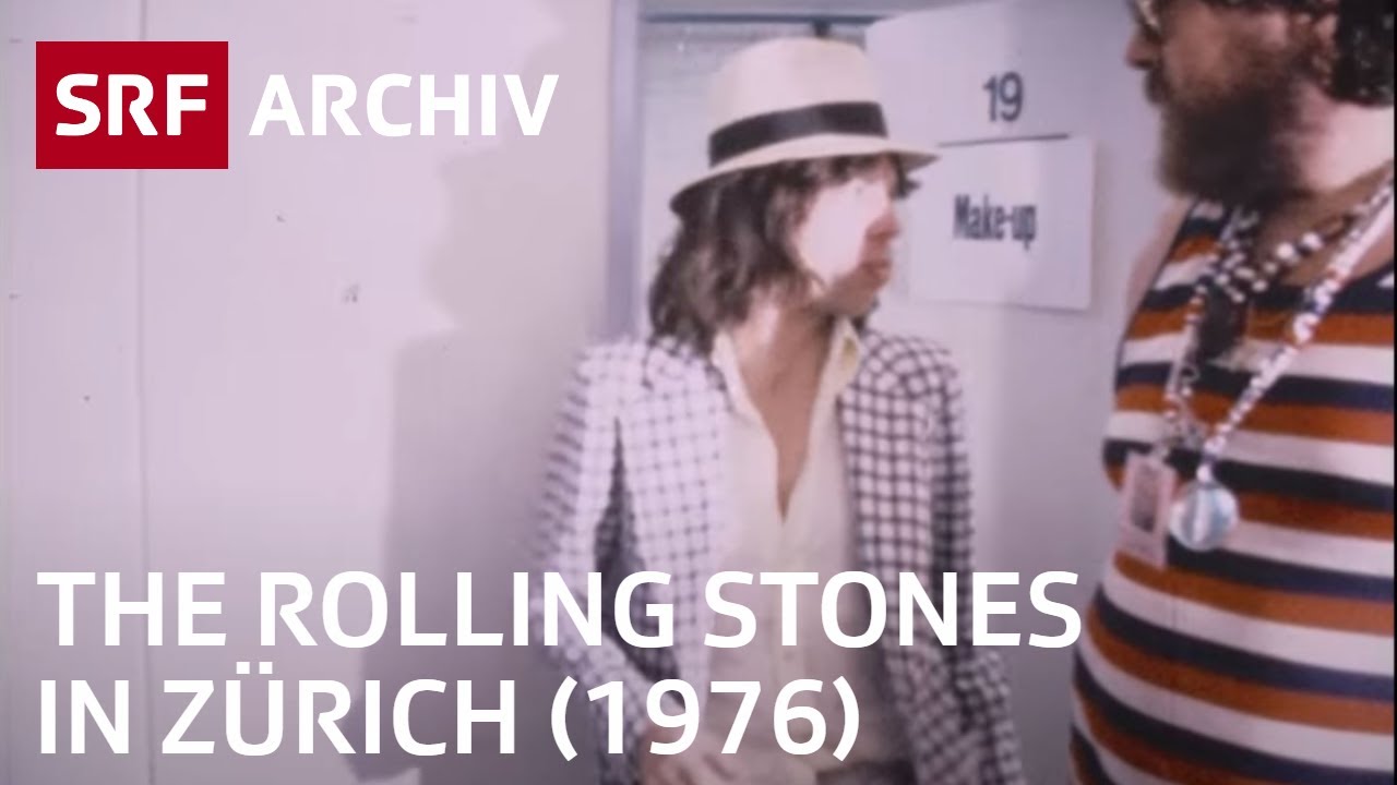 The Rolling Stones in Zürich (1976) | Backstage im Hallenstadion |  SRF Archiv