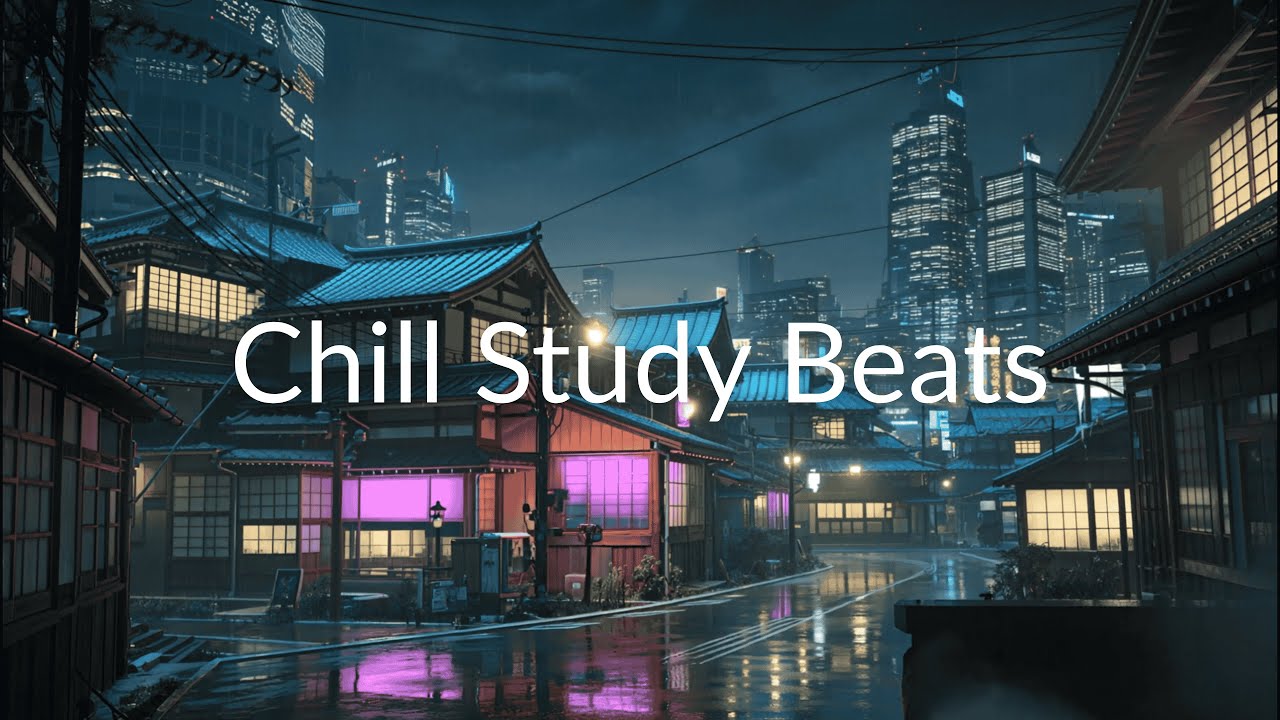 Cyberpunk Skyline Tokyo Lofi Relax