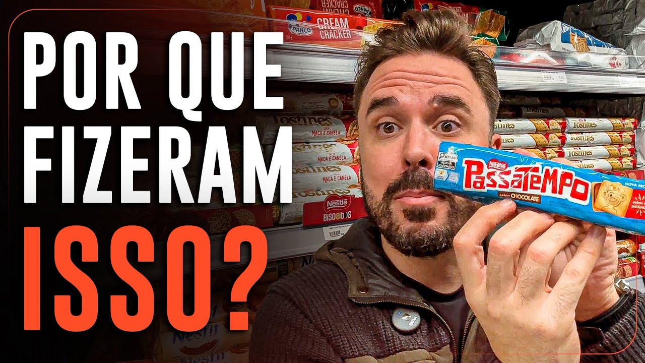 A pegadinha da “Nova Passatempo Sabor de Infância”