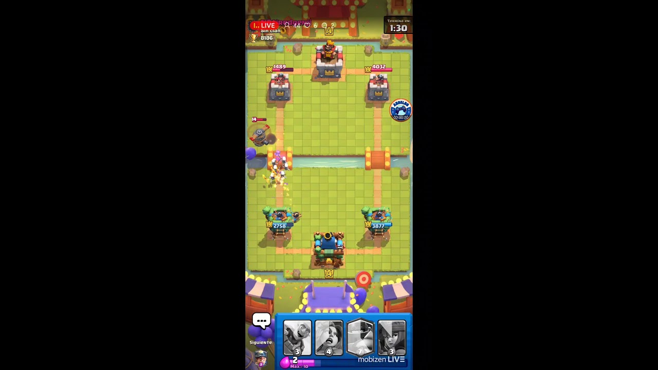 clash royale en vivo con Angelos