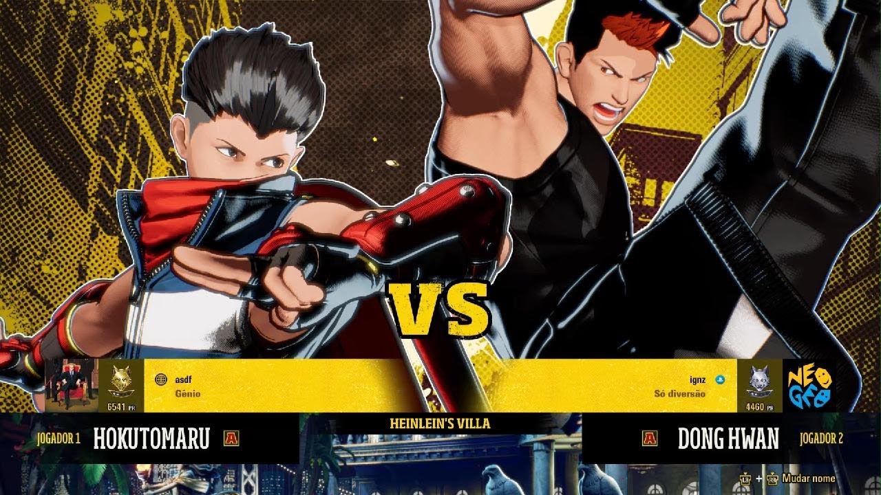 FATAL FURY: City of the Wolves - Hokutomaru VS Dong Hwan Capivara