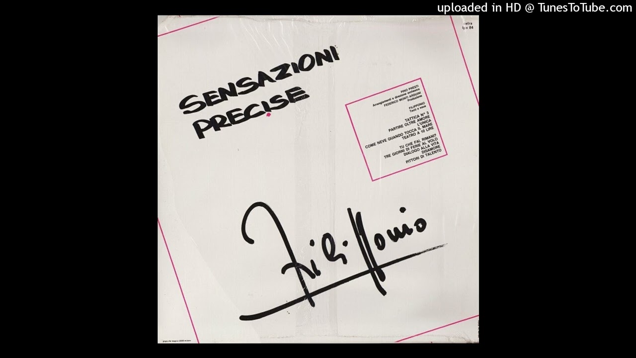 Filipponio – Tu che fai, rimani?
