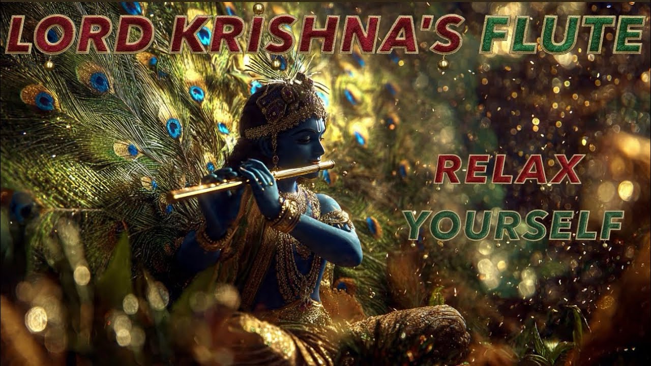 LORD KRISHNA FLUTE | RELAXING MUSIC | PEACEFUL DEVOTIONAL MUSIC | DEEP MEDITATION & YOGA