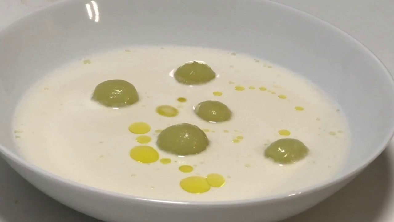 Ajoblanco en Monsieur Cuisine Connect