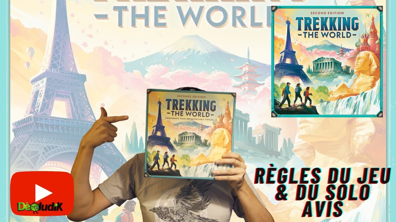 Trekking The World - Règles du Jeu & du Solo +Avis - Underdog Games