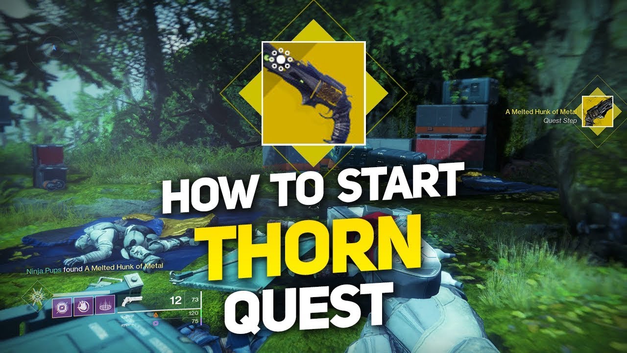How to Start the Thorn Exotic Quest! (Destiny 2 Joker's Wild)