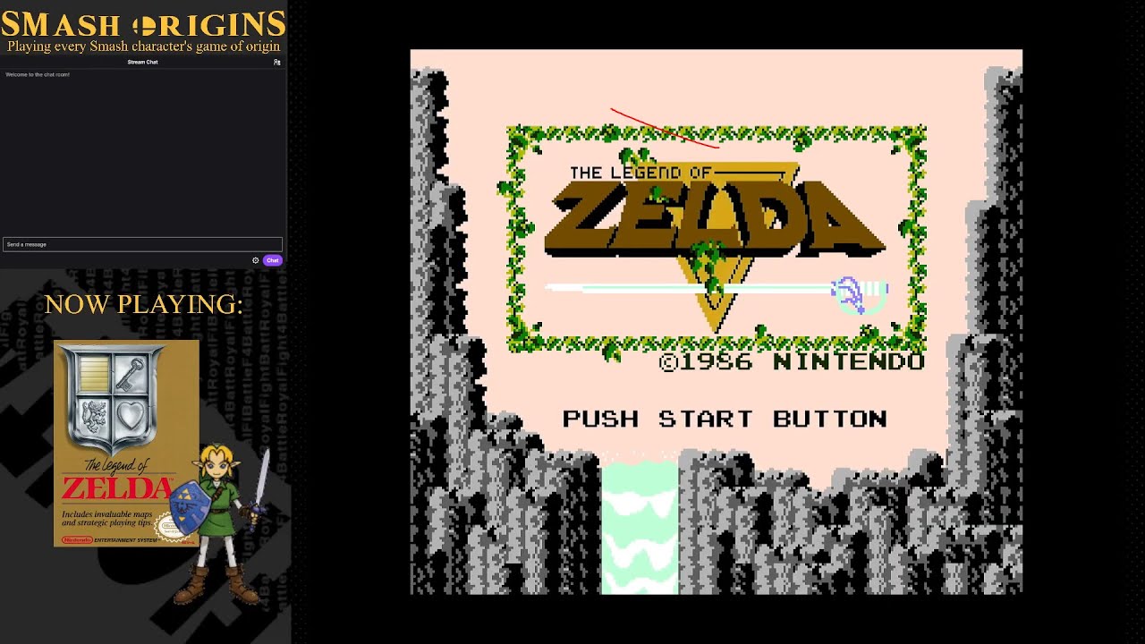 Smash Origins - The Legend of Zelda (Part 1) [full stream]