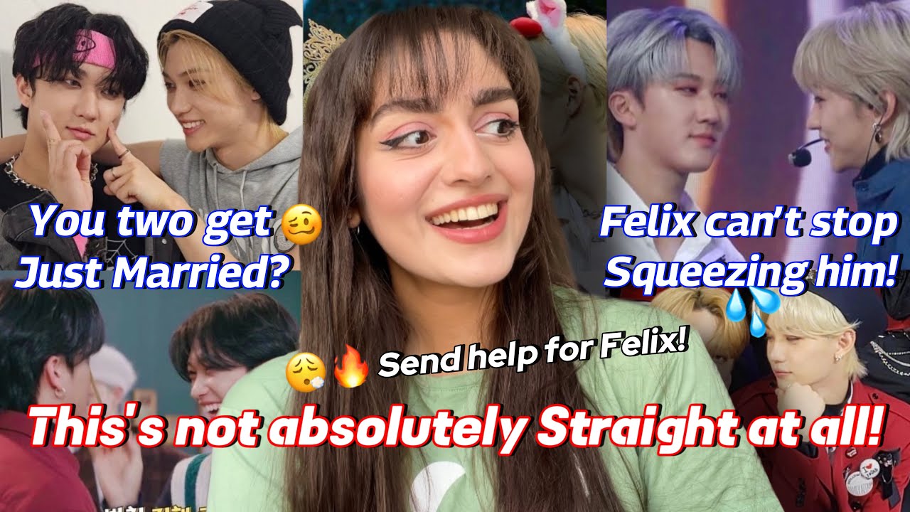Reaction to Changlix; Unstoppable Insane urge and obsession to touch Changbin cause felix is clingy