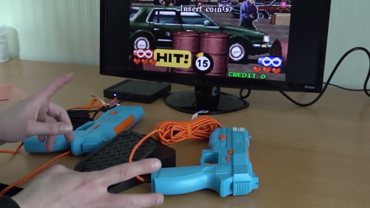 Plug 'n Play Trime Crisis Arcade - This Is Wild! .. G'AIM'E Lightgun