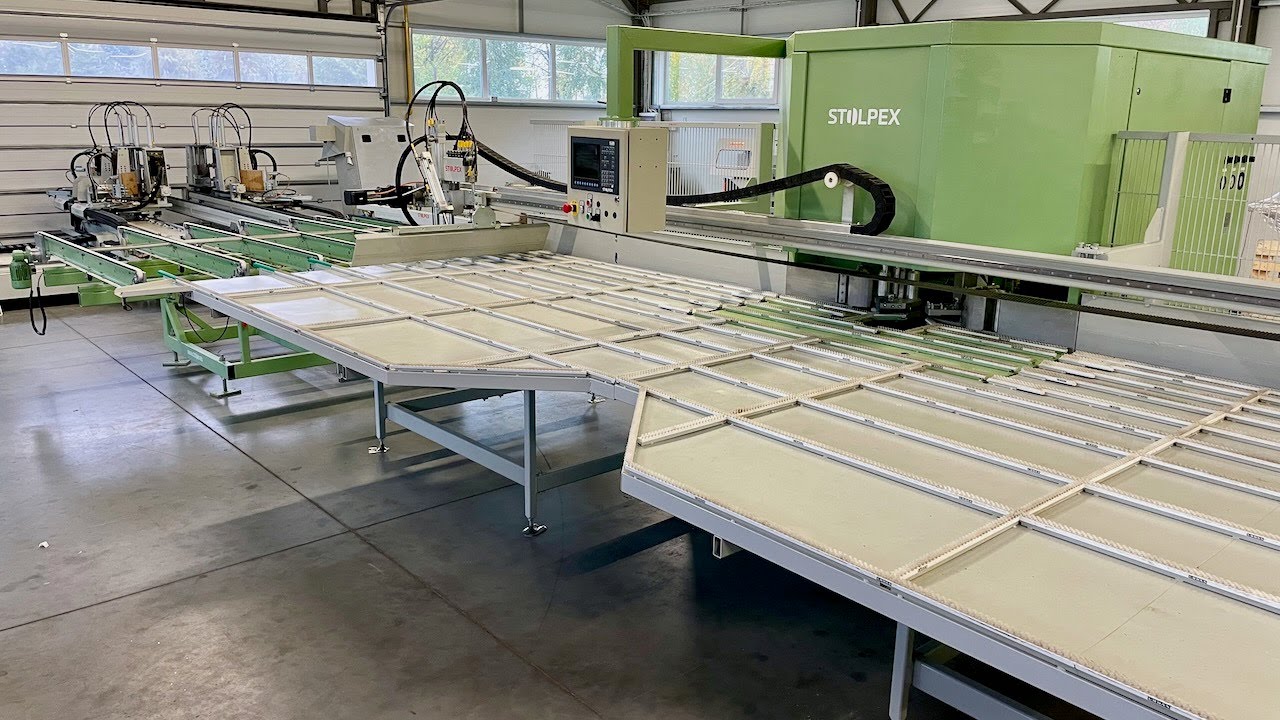 Welding and corner cleaning line URBAN AKS CC 6250 + SV 430 (2013)