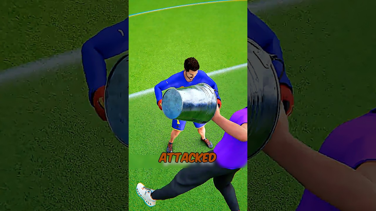 A Fan Threw an Explosive at a Goalkeeper&mdash;Then This Happened! 😱 #shorts