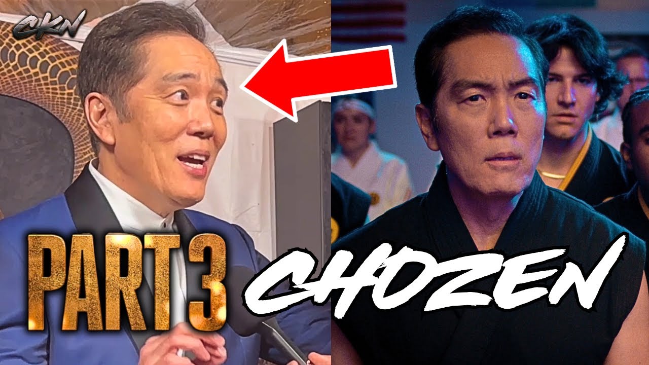 YUJI OKUMOTO - Cobra Kai Season 6 Part 3 Interview